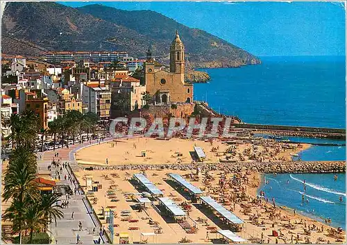 Cartes postales Costa Dorada Sitges Punta y playa