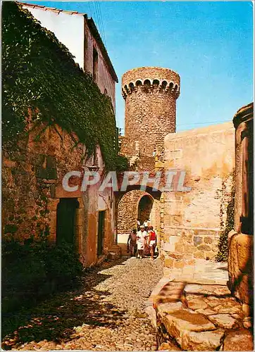 Cartes postales Costa Brava Tossa de Mar Vila Vena Detalie