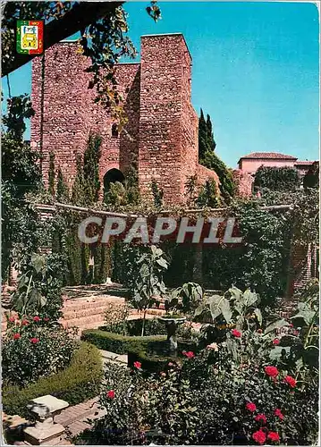 Cartes postales Malaga Alcazaba Place d'Armes