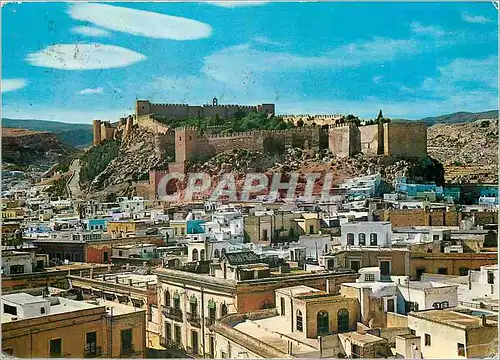 Cartes postales Almeria Vue partielle et la Forteresse