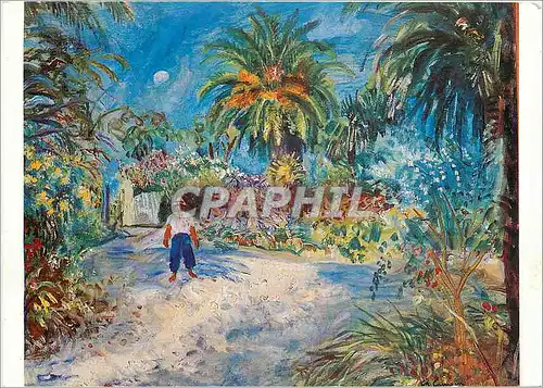 Cartes postales moderne Saint Tropez Musee de l'Annonciade Charles Camoin Jardin d'une villa a Saint Tropez