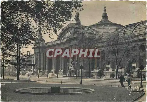 Moderne Karte Paris Le Grand Palais