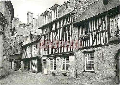 Cartes postales moderne Rennes La place Saint Sauveur