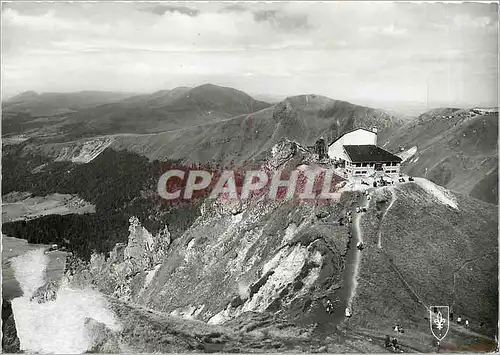 Moderne Karte La Station de Telepherique du haut du Sancy