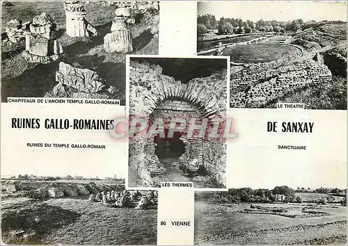 Cartes postales moderne Ruines Gallo Romainse de Sanxay