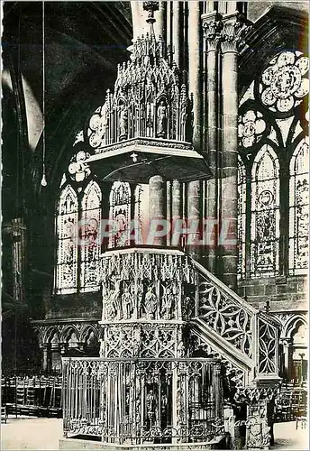 Cartes postales moderne Strasbourg La Cathedrale La Chaire ouvrage de Jean Hammer