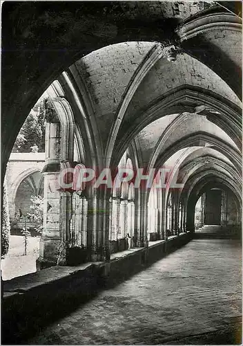 Moderne Karte Abbaye Saint Wandrille Seine Inf Le Cloitre