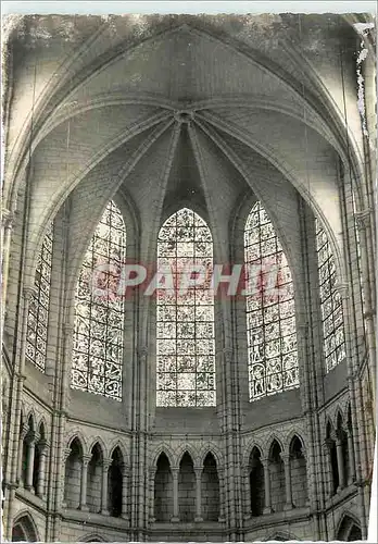 Moderne Karte Soissons Aisne La Cathedrale Vitraux du choeur