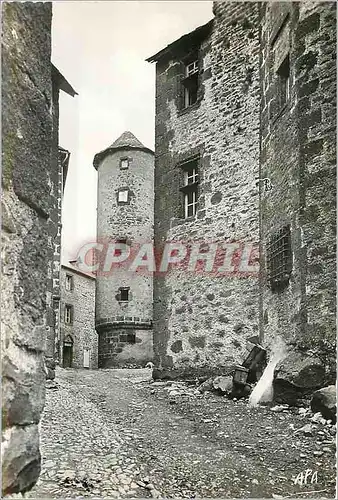 Cartes postales moderne Salers Cantal La Tour et Rue des Templiers