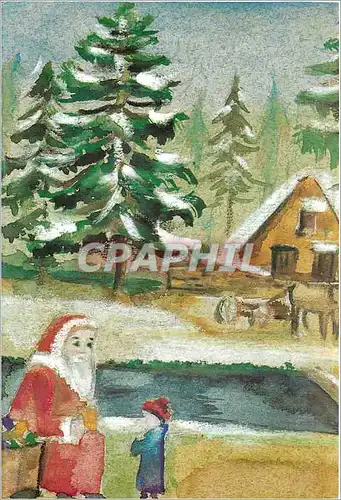 Cartes postales moderne Pere Noel