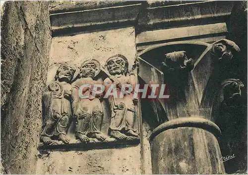 Cartes postales moderne Vienne sur le Rhone Isere Interieur de la Cathedrale Les disciples d'Emmaus