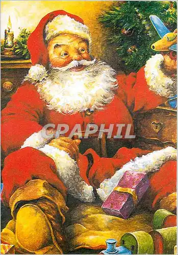 Cartes postales moderne Pere Noel