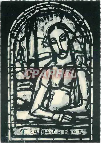 Cartes postales Eglise d'Assy Vitrail Flagellation