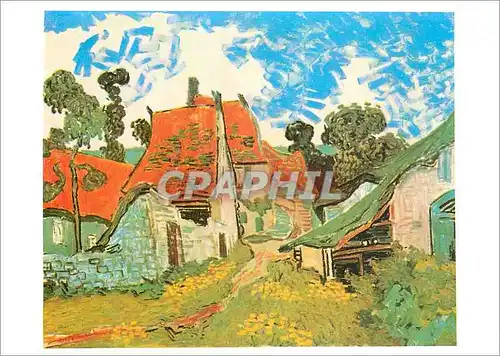 Ansichtskarte AK Van Gogh Rue a Auvers sur Oise