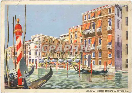 Cartes postales moderne Venezia Hotel Europa Britannia