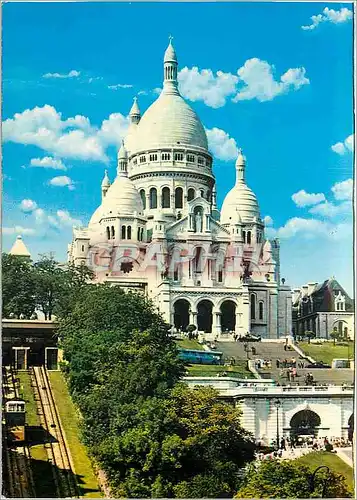 Cartes postales moderne Paris La Basilique du Sacre Coeur