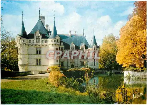 Cartes postales moderne Azay le Rideau Indre et Loire Le Chateau du XVI