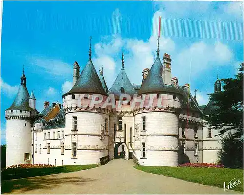 Cartes postales moderne Chaumont Sur Loire Loir et Cher Le Chateau du XVI L'entree sur le parc