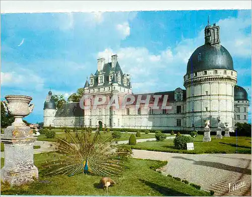 Cartes postales moderne Valencay Indre La Facade principale du Chateau avec son donjon du XVI siecle