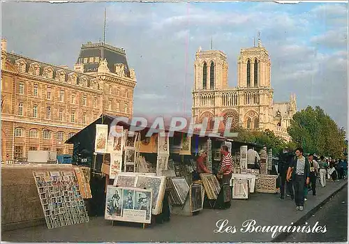 Cartes postales moderne Paris Notre Dame et les Bouquinistes