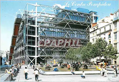 Moderne Karte Paris Centre National d'Art et de Culture Georges Pompidou