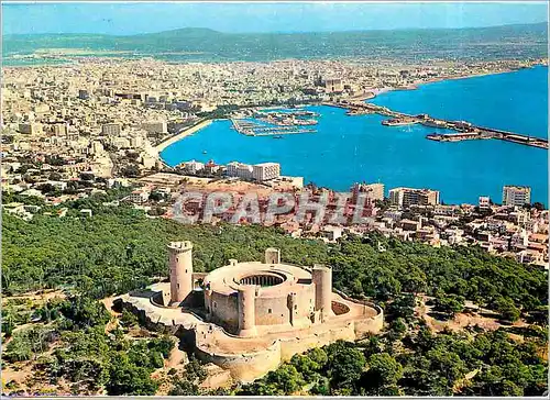 Cartes postales moderne Mallorca Baleares Espana Palma Vista aerea de la ciudad En primer termino