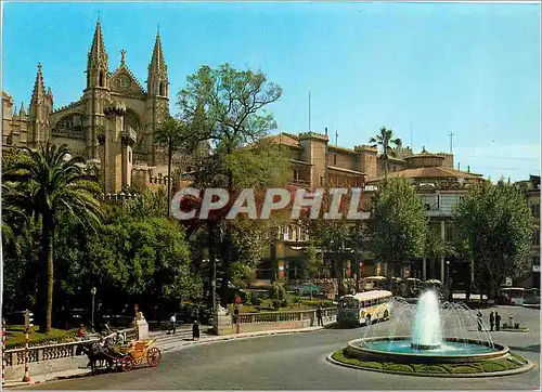 Cartes postales moderne Mallorca Baleares Espana Palma Plaza de la Reine