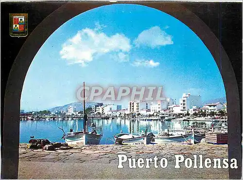 Cartes postales moderne Mallorca Puerto Pollensa Vue Partielle