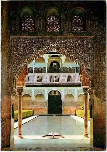 Cartes postales moderne Granada Alhambra Cour des Myrtes des le Salon des Ambassadeurs