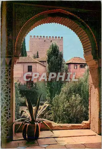 Cartes postales moderne Granada Alhambra Vue de la Tour des Dames