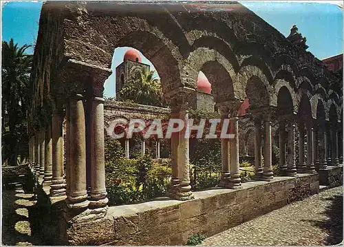 Moderne Karte Palermo Eglise de S Giovanni degli Eremiti