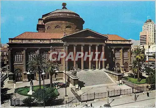 Moderne Karte Palermo Le Theatre Massimo
