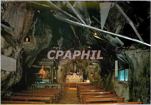 Cartes postales Palermo Monte Pellegrino Interieur de la grotte de Sainte Rosalia