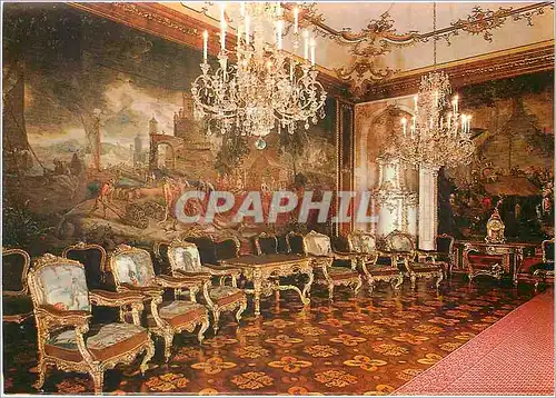 Ansichtskarte AK Wien Schloss Schonbrunn Gobelinsalon