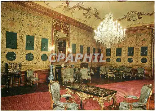 Ansichtskarte AK Wien Schloss Schonbrunn Blauer Salon