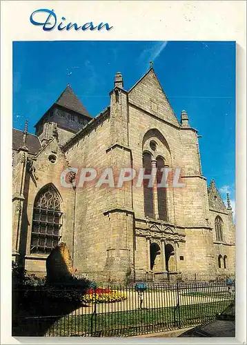 Ansichtskarte AK Dinan Cotes d'Armor Eglise Saint Malo