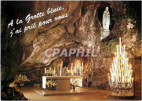 Cartes postales Lourdes La Grotte Miraculeuse