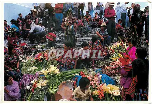 Cartes postales Mercado Chichicastenango Guatemala