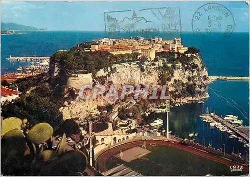 Cartes postales Monaco Le Rocher de Monaco