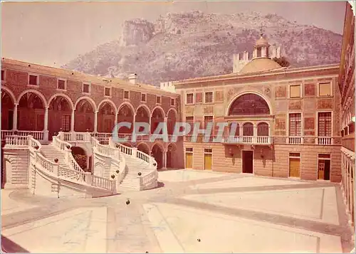 Ansichtskarte AK Palais de SAS Le Prince de Monaco Cour d'Honneur le Grand Escalier et la Galerie d'Hercul