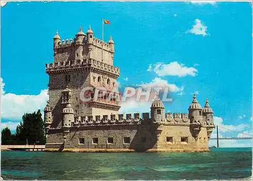 Cartes postales Lisboa Portugal Tour de Belem
