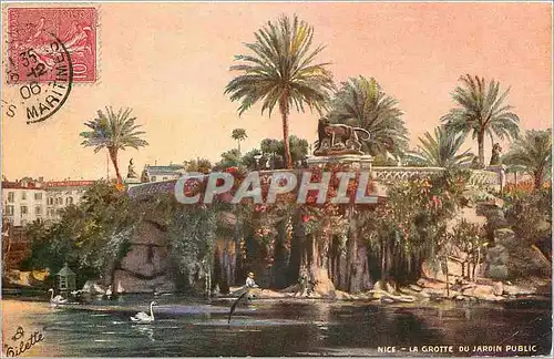 Cartes postales La Grotte du Jardin Public