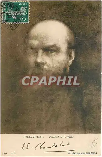 Cartes postales Chatalat Portail de Verlaine Musee du Luxembourg