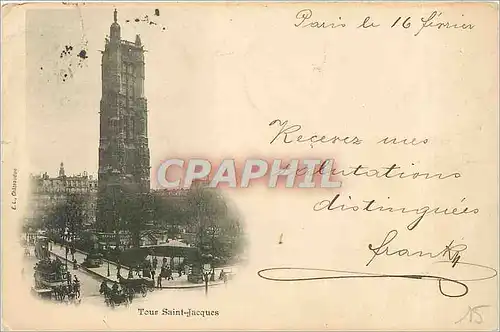 Cartes postales Tour Saint Jacques