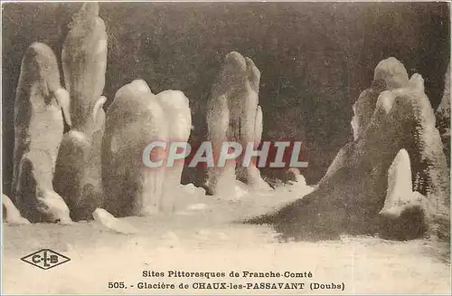 Ansichtskarte AK Sites Pittoresque de France Comte Glaciere de Chaux les Passavant Doubs