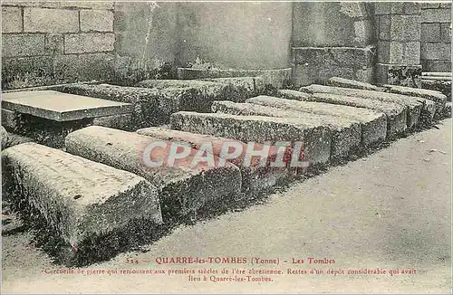 Cartes postales Quarre les Tombes Yonne Les Tombes