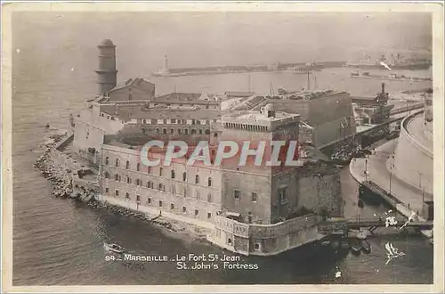 Cartes postales Marseille Le Fort St Jean St John's Fortress