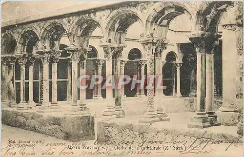 Cartes postales Aix en Provence Cloitre de la Cathedrale