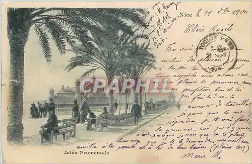 Cartes postales Nice Jetee Promenade