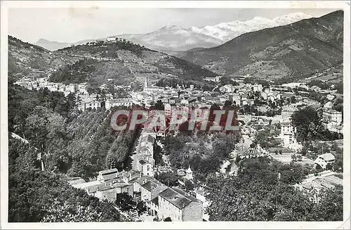 Ansichtskarte AK Amelie les Bains Perle des Pyrenees Vue generale et massif du Canigou
